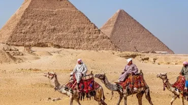 Camel Ride in Egypt